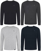 ECL 0060 ― Recycled fine-knit sweater made from reclaimed cotton - Heather Grey Melange
