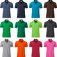 ― % ― JAN 8010/10A ― Men's Bio-Baumwolle Polo Shirt - Cobalt Blau [L]