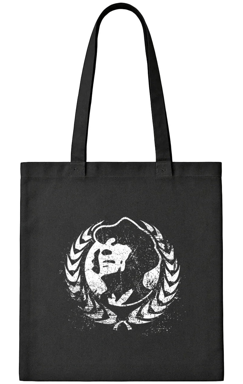 Ährenkranz ― Tote Bag Stoffbeutel - Schwarz