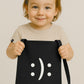 ― % ― Happy? Or Sad? ― GESCHENK SET ― Unisex Mens T-Shirt + Bag + Buttons + Stickers + Karton
