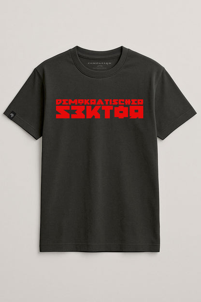 ― % ― Demokratischer Sektor ― Unisex Mens T-Shirt