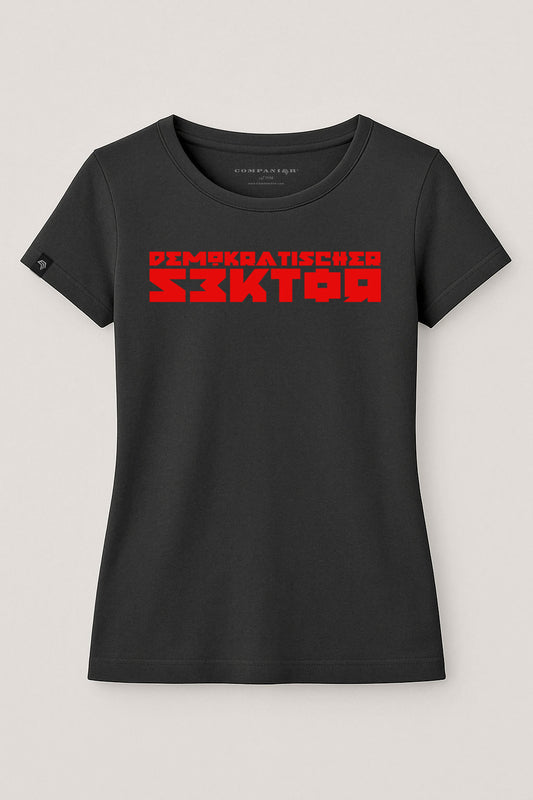 ― % ― Demokratischer Sektor ― Ladies Girlie T-Shirt