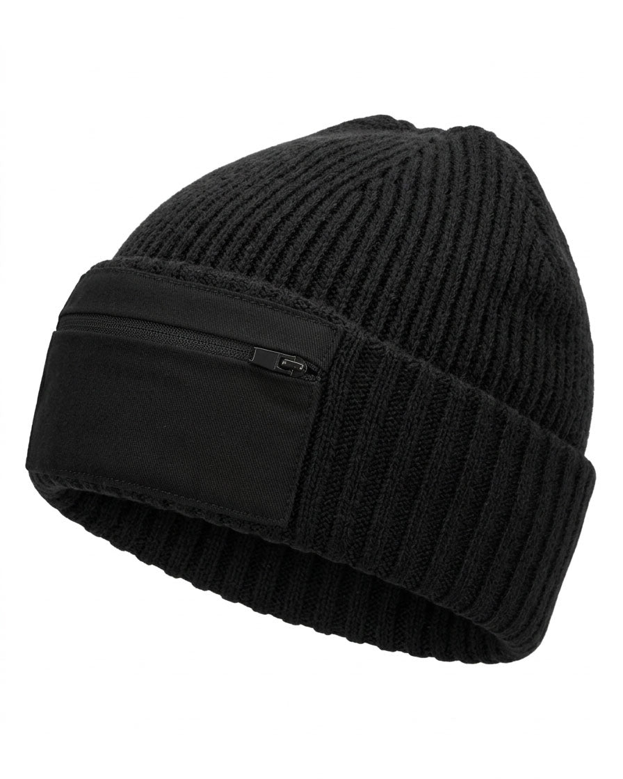 DFB R433 ― Beanie mit Reißverschlusstasche