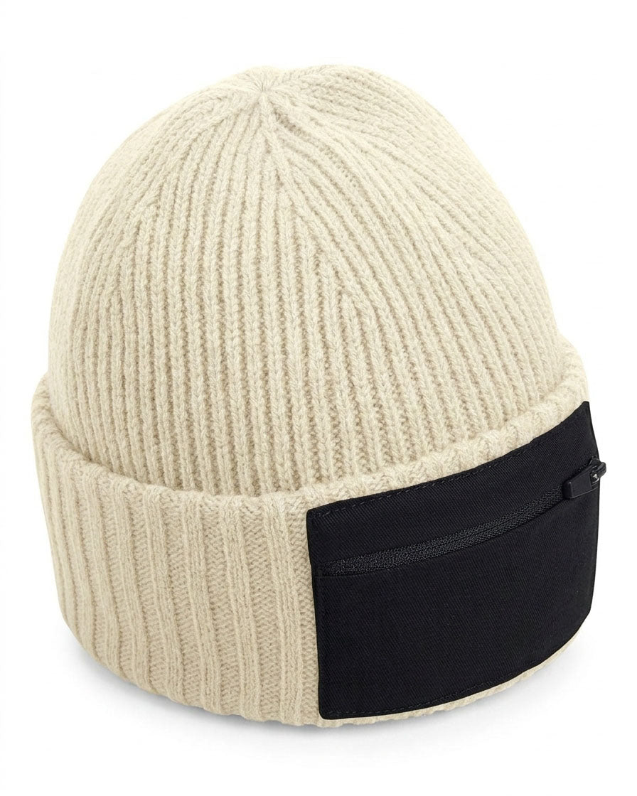 DFB R433 ― Beanie mit Reißverschlusstasche