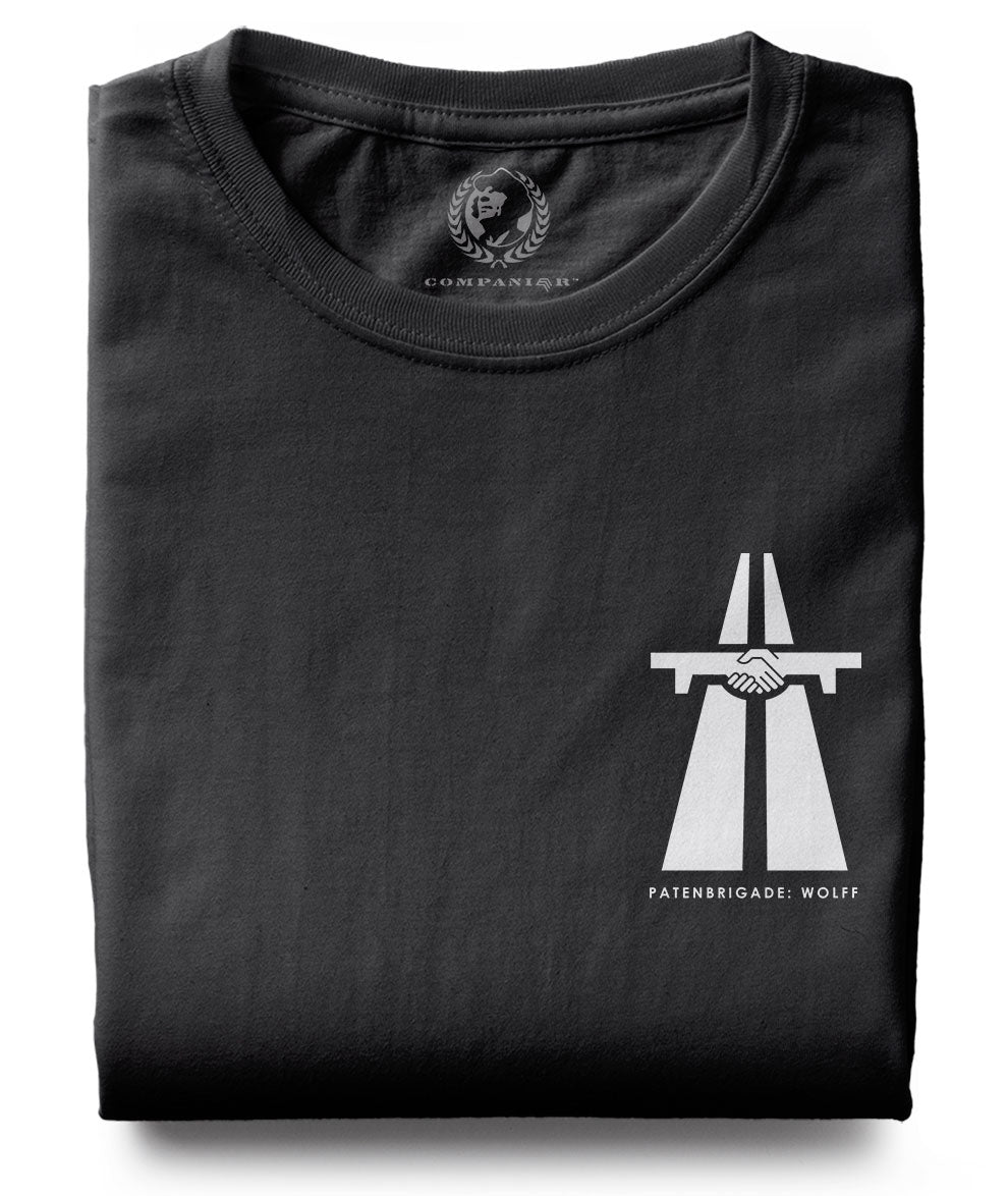 Autobahn / Brücke der Freundschaft ― T-Shirt - Schwarz