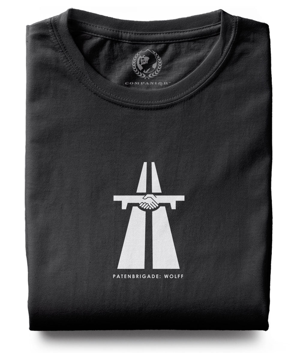 Autobahn / Brücke der Freundschaft ― T-Shirt - Schwarz