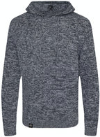 ECL 8000 ― Nachhaltig gestrickter Unisex Kapuzenpullover aus regenerierter Baumwolle