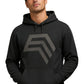 Essential Hoodie ― Herren Unisex COMPANIEER Logo Hoodie – Schwarz