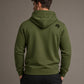 Essential Hoodie ― Herren Unisex COMPANIEER Logo Hoodie – Olivegrün