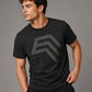 Essential Shirt ― Herren Unisex COMPANIEER Logo T-Shirt – Schwarz