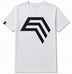 Essential Shirt ― Men Unisex COMPANIEER Logo T-Shirt – White