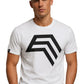 Essential Shirt ― Herren Unisex COMPANIEER Logo T-Shirt – Weiß