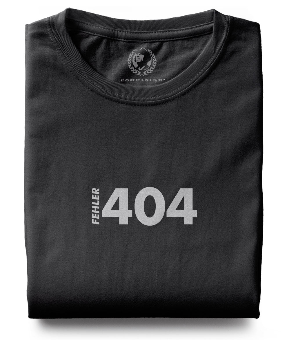 Fehler 404 ― T-Shirt - Schwarz