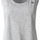 Auslaufartikel ― JAN 8017 ― Damen Bio-Baumwolle Flammgarn Tank Top - Hell Grau