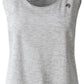 JAN 8017 Women's organic cotton slub tank top XS-2XL