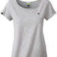 JAN 8015 ― Ladies' organic cotton slub yarn T-shirt XS-2XL