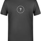Unisex Mens Basic T-Shirt - Dark Grau - incl. Print