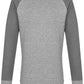 MMT 0510 ― Bi-Color Raglan Sweatshirt - Grau Melange / Solid