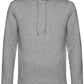 BAC U33B ― Weicher Herren Bio-Baumwolle Hoodie - Heather Grau Melange