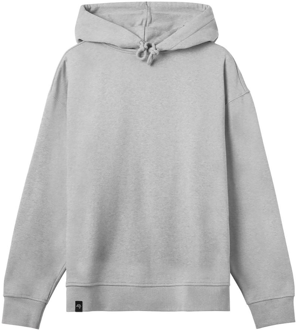 HMB 2595 ― Schwerer Ladies Oversize Organic Hoodie - Melange Grau