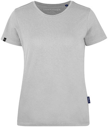 RMH 0201 ― Damen Luxury Bio-Baumwolle T-Shirt - Sand Grau