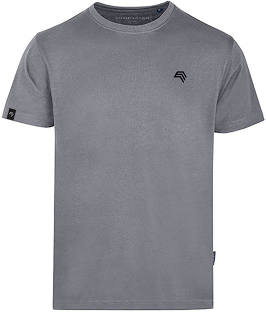 RMH 0101 ― Herren Luxury Bio-Baumwolle T-Shirt - Stone Grau