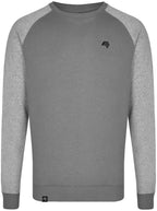 MMT 0510 ― Bi-Color Raglan Sweatshirt - Solid Grau / Melange