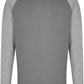 MMT 0510 ― Bi-Color Raglan Sweatshirt - Solid Grau / Melange