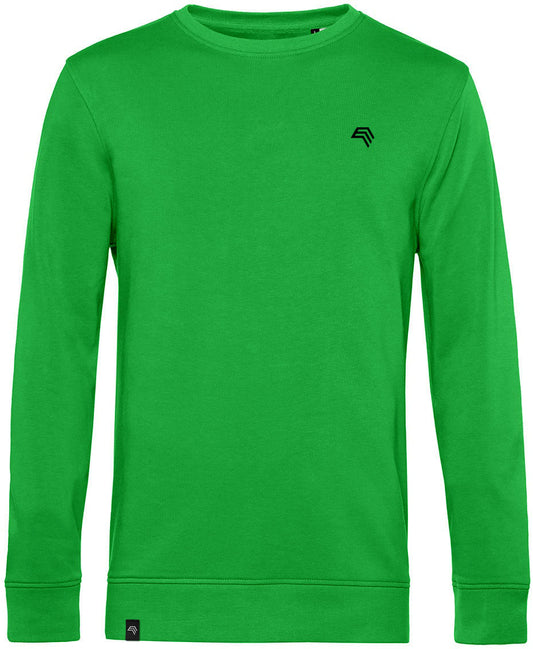 BAC U31B ― Weiches Unisex Bio-Baumwolle Sweatshirt - Apple Grün