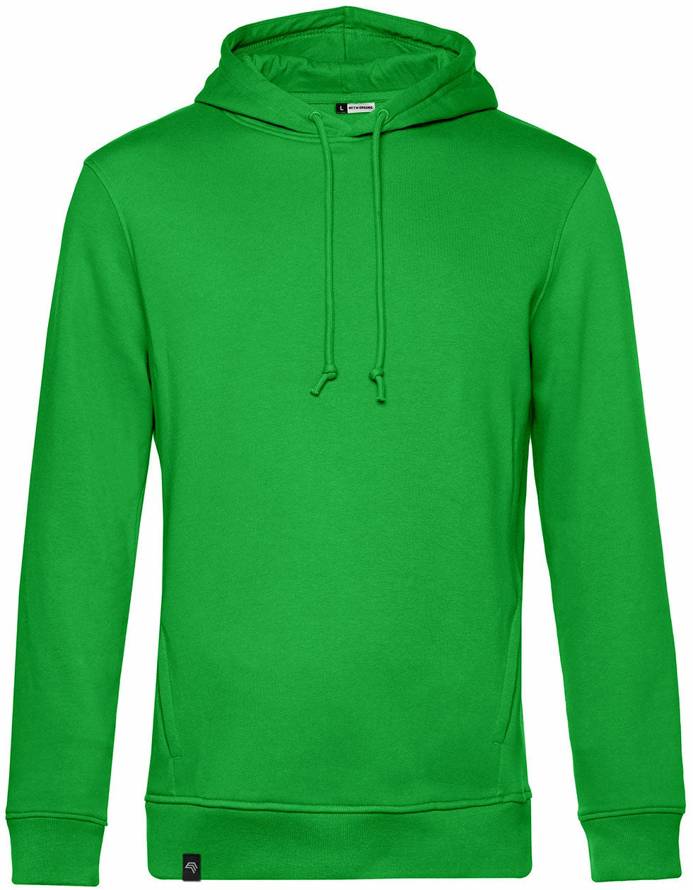 BAC U33B ― Soft Men's Organic Cotton Hoodie - Apple Green