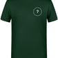 Unisex Mens Basic T-Shirt - Bottle Grün - incl. Print
