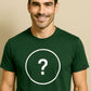 Unisex Mens Basic T-Shirt - Bottle Grün - incl. Print