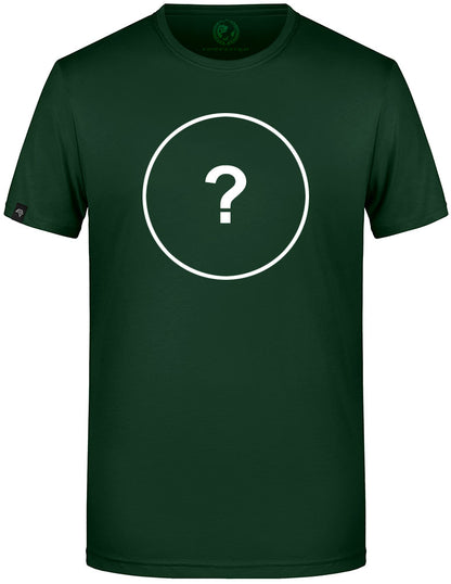 Unisex Mens Basic T-Shirt - Bottle Grün - incl. Print