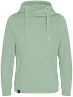 JDS 0021 ― Cross Neck Hoodie - Dusty Green