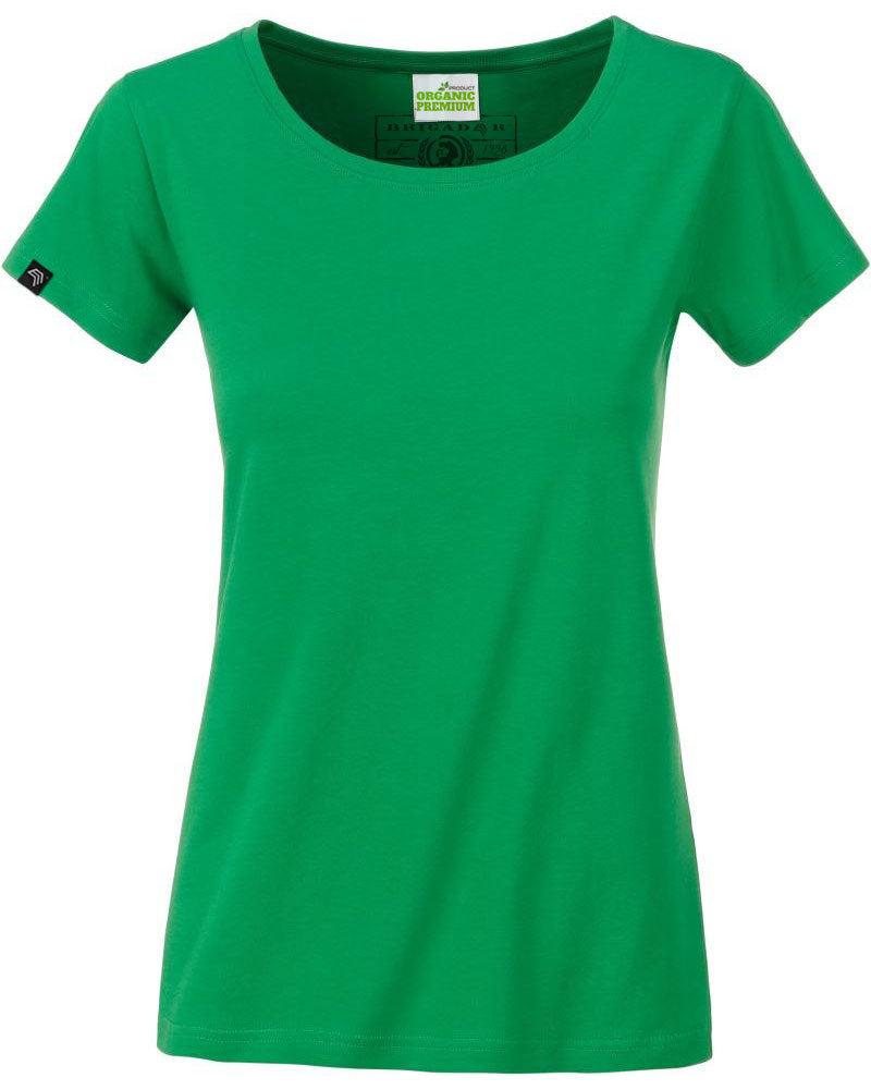 ― % ― JAN 8007 ― Damen Bio-Baumwolle T-Shirt Organic - Fern Grün / XL