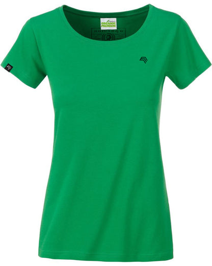 JAN 8007 ― Damen Bio-Baumwolle T-Shirt - Fern Grün