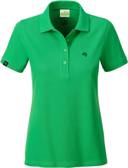 JAN 8009 ― Damen Bio-Baumwolle Polo Shirt - Fern Grün