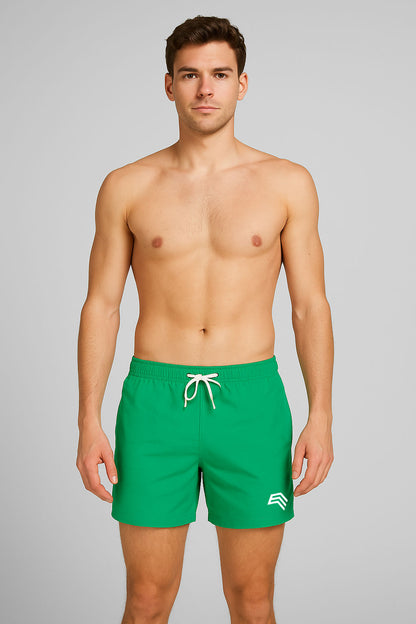 BBD 0050 ― Herren Swim Shorts Badehose - Forrest Grün