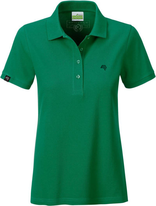 ― % ― JAN 8009/ ― Damen Bio-Baumwolle Polo Shirt - Irish Grün [2XL]