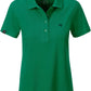 JAN 8009 ― Damen Bio-Baumwolle Polo Shirt - Irish Grün