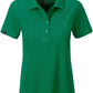 ― % ― JAN 8009/ ― Damen Bio-Baumwolle Polo Shirt - Irish Grün [2XL]