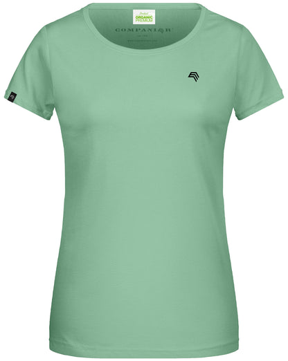 JAN 8007 ― Damen Bio-Baumwolle T-Shirt - Jade Grün