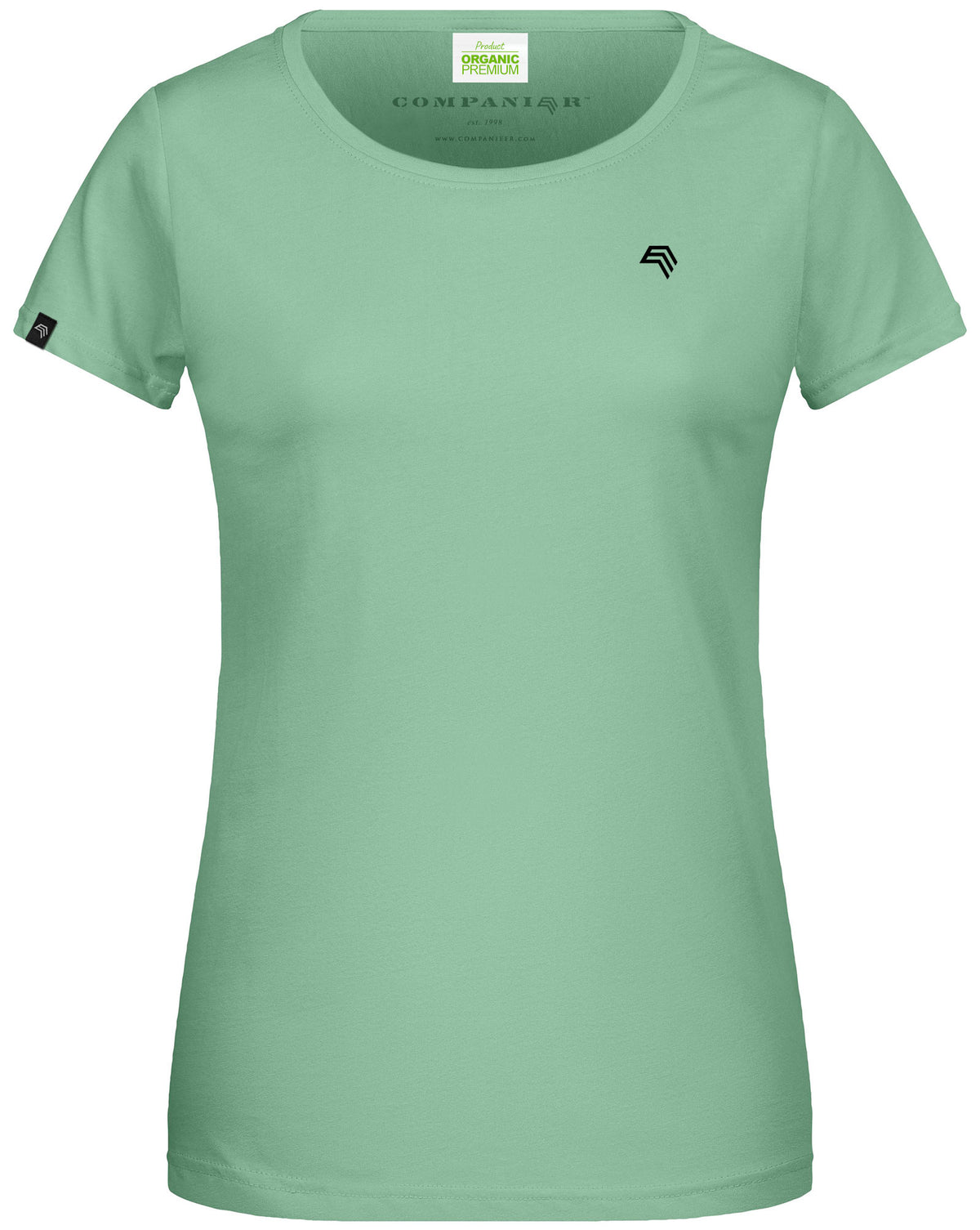 JAN 8007 ― Damen Bio-Baumwolle T-Shirt - Jade Grün