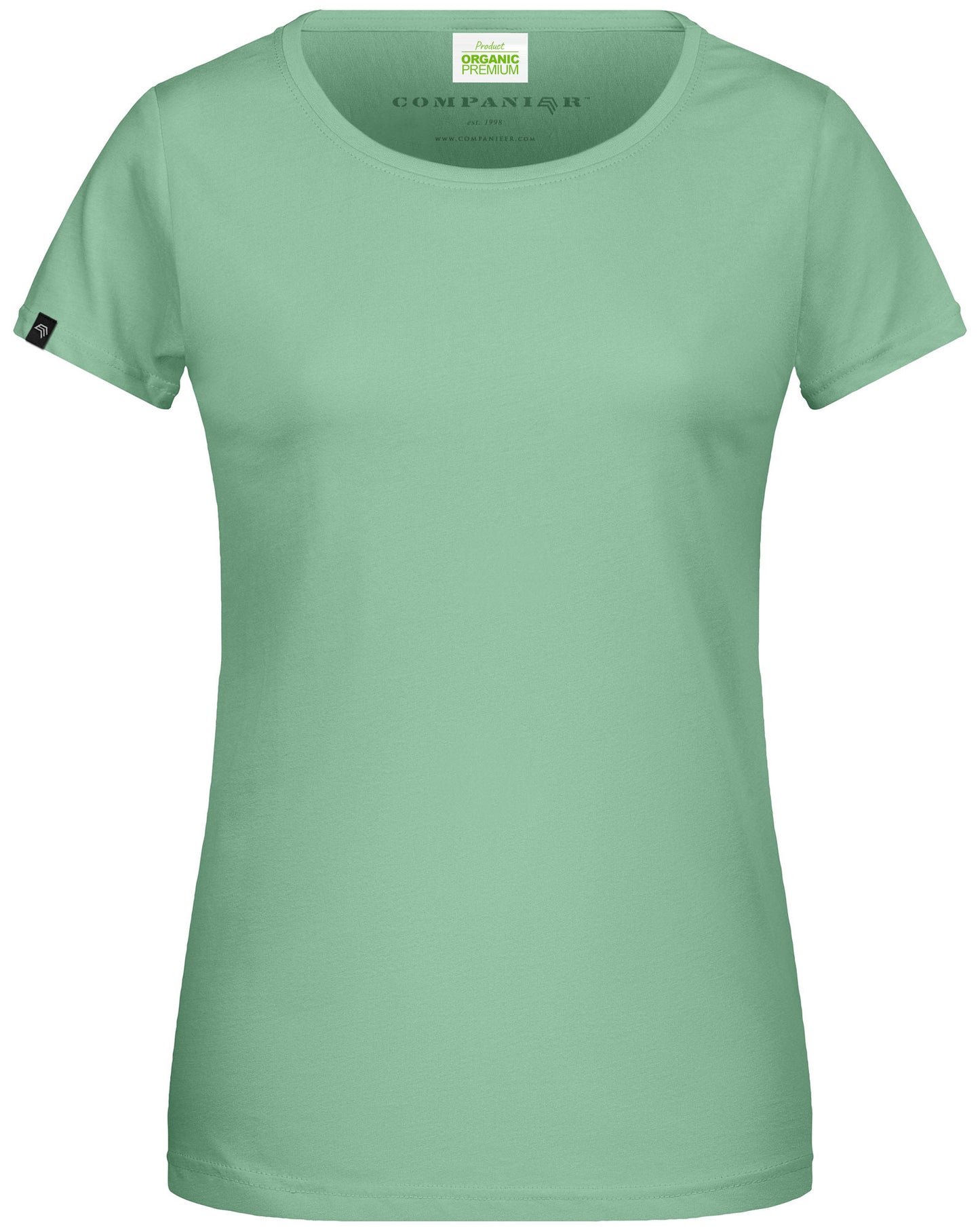 JAN 8007 ― Damen Bio-Baumwolle T-Shirt - Jade Grün