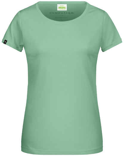 JAN 8007 ― Damen Bio-Baumwolle T-Shirt - Jade Grün