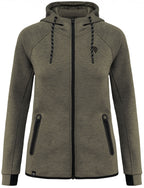 KRB P359 – Women's Functional Hoodie - Light Khaki Green Marl