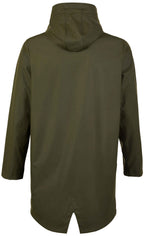 NOB 3174 — Waterproof Waxed Jacket - Deep Khaki Green