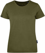 RMH 0201 ― Women's Luxury Organic Cotton T-Shirt - Olive Green