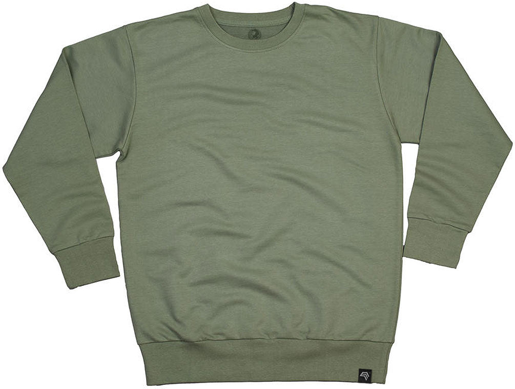 MTS M194 ― Recycled rPET Sweatshirt mit Bio-Baumwolle - Soft Olive Grün