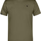 JAN 0002 ― Herren Heavy Komfort T-Shirt - Olive Grün